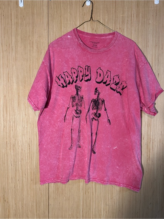 Urban Outfitters Tops - Urban Outfitters Pink 'Happy Daze' Short Sleeve Graphic Tee